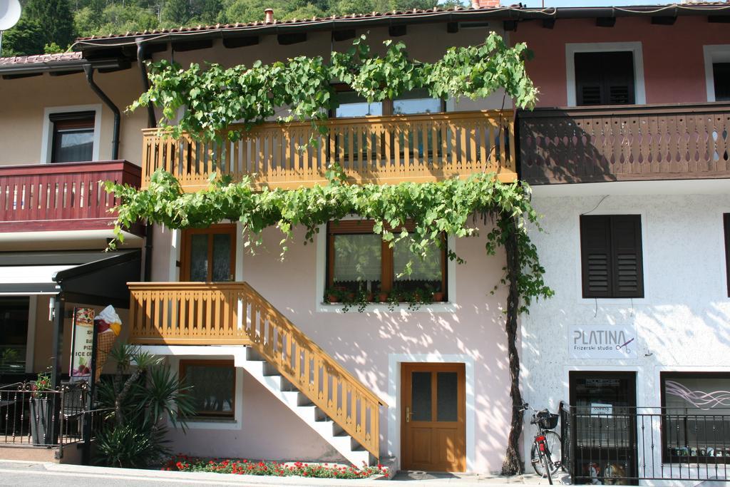 Apartmán Apartma Zotler Kobarid Exteriér fotografie